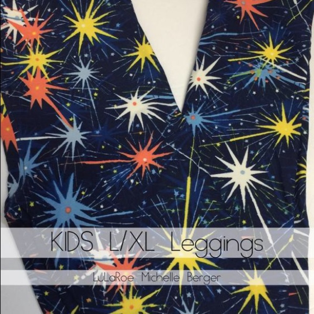 LuLaRoe Kids L/XL Leggings
